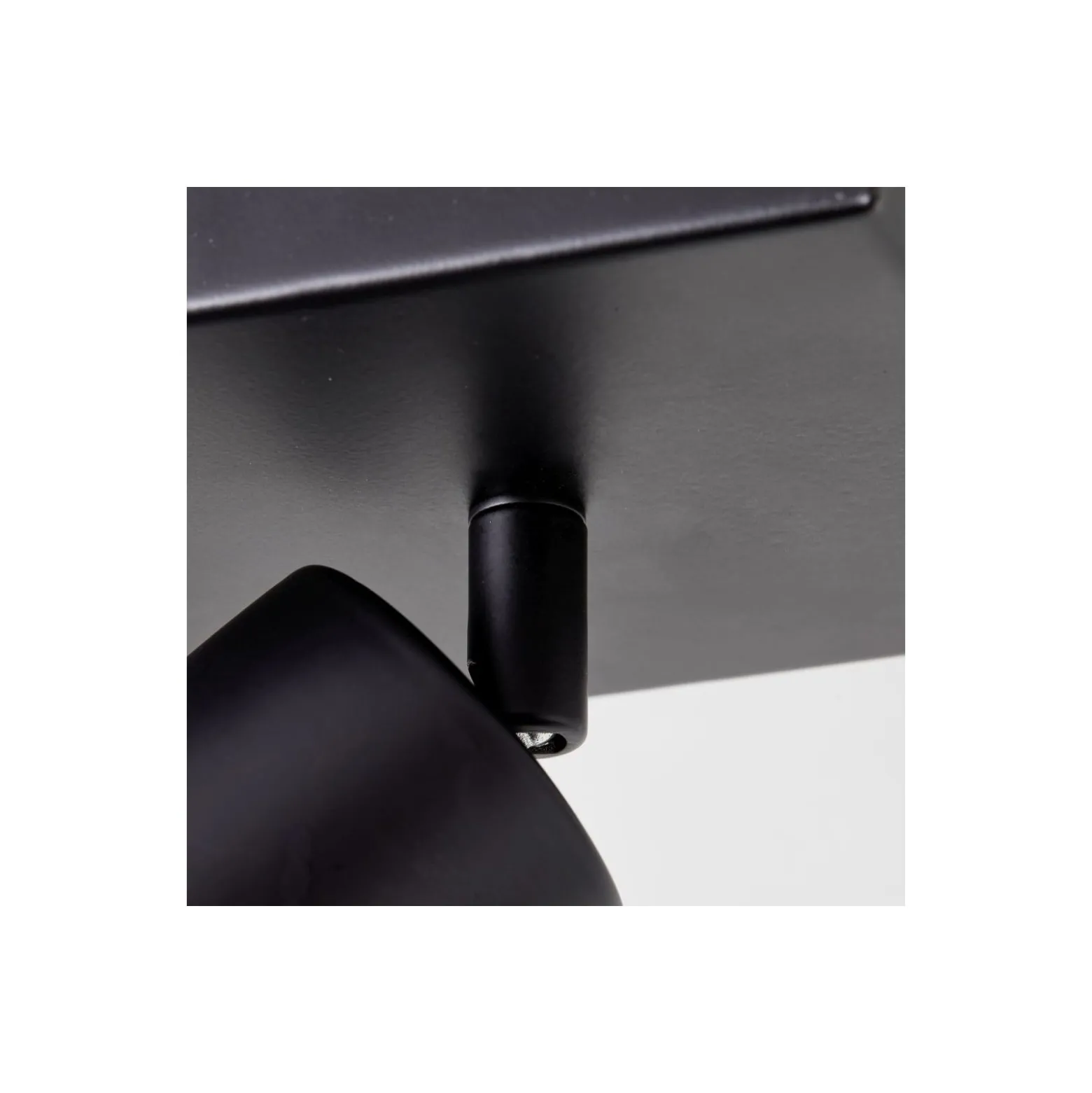 Brilliant Jello Taklampa Metall Matt Svart 4.5W 345lm - 830 Varm Vit | Inkl. 1x GU10