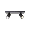 Brilliant Jello Taklampa Metall Matt Svart 9W 690lm - 830 Varm Vit | Inkl. 2x GU10