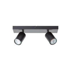 Brilliant Jello Taklampa Metall Matt Svart 9W 690lm - 830 Varm Vit | Inkl. 2x GU10