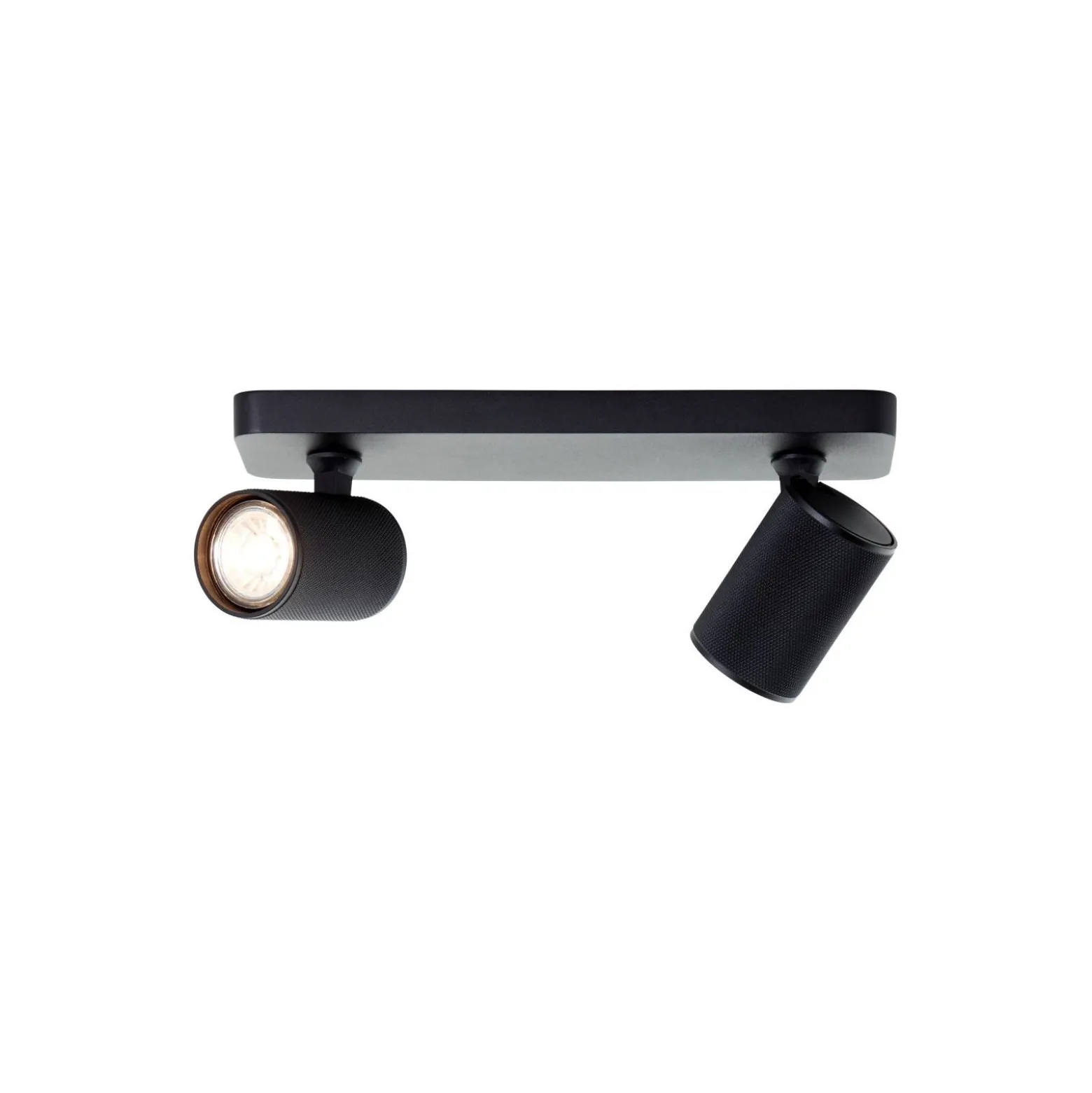 Brilliant Marty Taklampa Aluminium Sandig Svart 10W 700lm - 830 Varm Vit | Inkl. 2x GU10