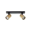 Brilliant Marty Taklampa Aluminium Sandig Svart Guld 10W 700lm - 830 Varm Vit | Inkl. 2x GU10