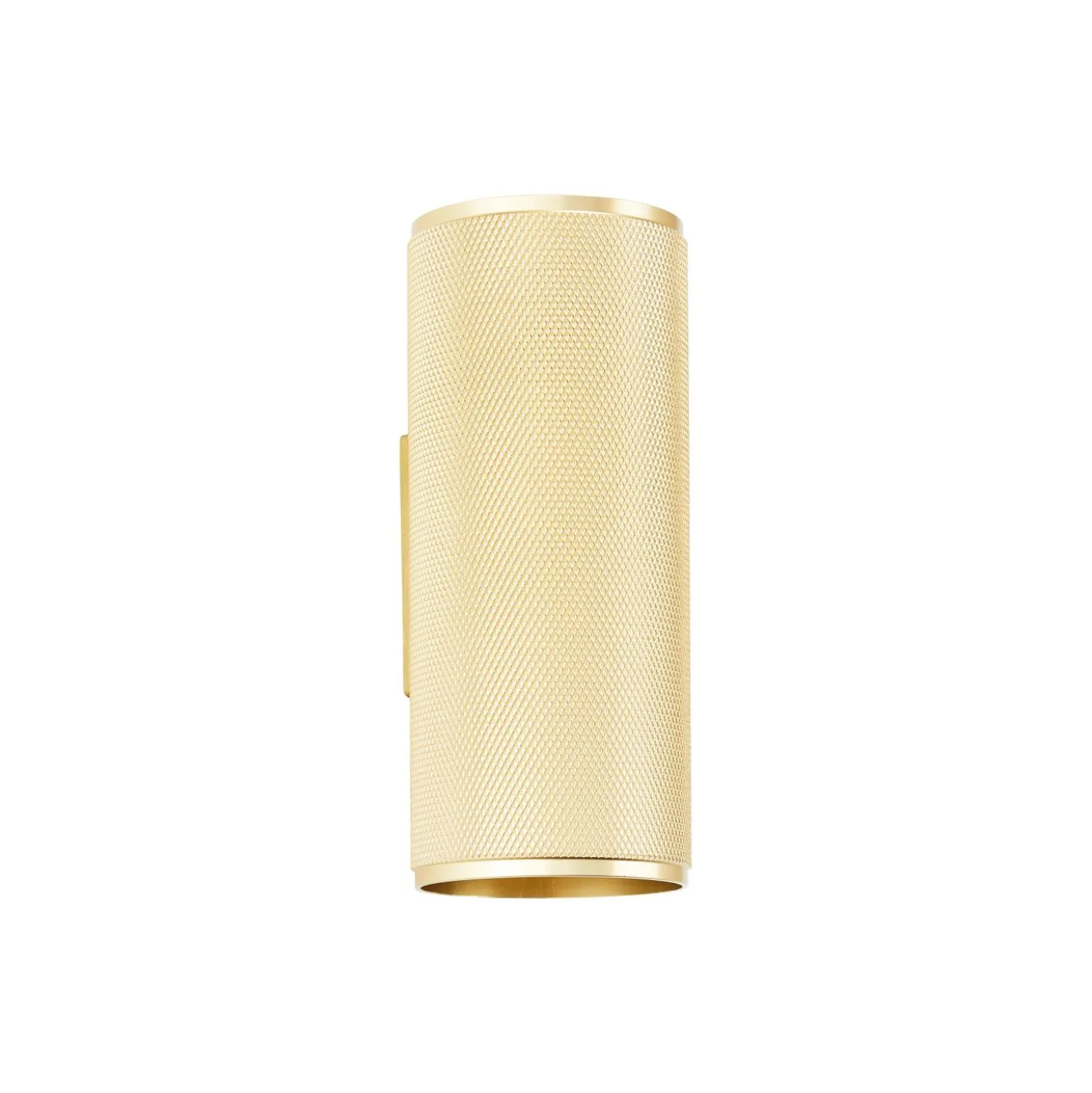 Brilliant Marty Vägglampa Up/Down Aluminium Guld 10W 700lm - 830 Varm Vit | 65mm - Inkl. 2x GU10