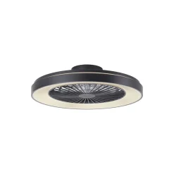 Brilliant Mazzaro Takfläkt Plast Svart 54W 6800lm - 830-865 CCT+RGB | 576 - Fjärrkontroll Dimbar