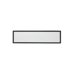 Brilliant Milton Taklampa Plast Svart Vit 19W 3200lm - 840 Kallvit | IP44