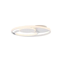 Brilliant Runda Taklampa Metall Silicone Vit 45W 5200lm - 830-865 CCT | 500mm - Fjärrkontroll Dimbar