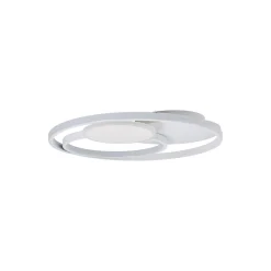 Brilliant Runda Taklampa Metall Silicone Vit 45W 5200lm - 830-865 CCT | 500mm - Fjärrkontroll Dimbar