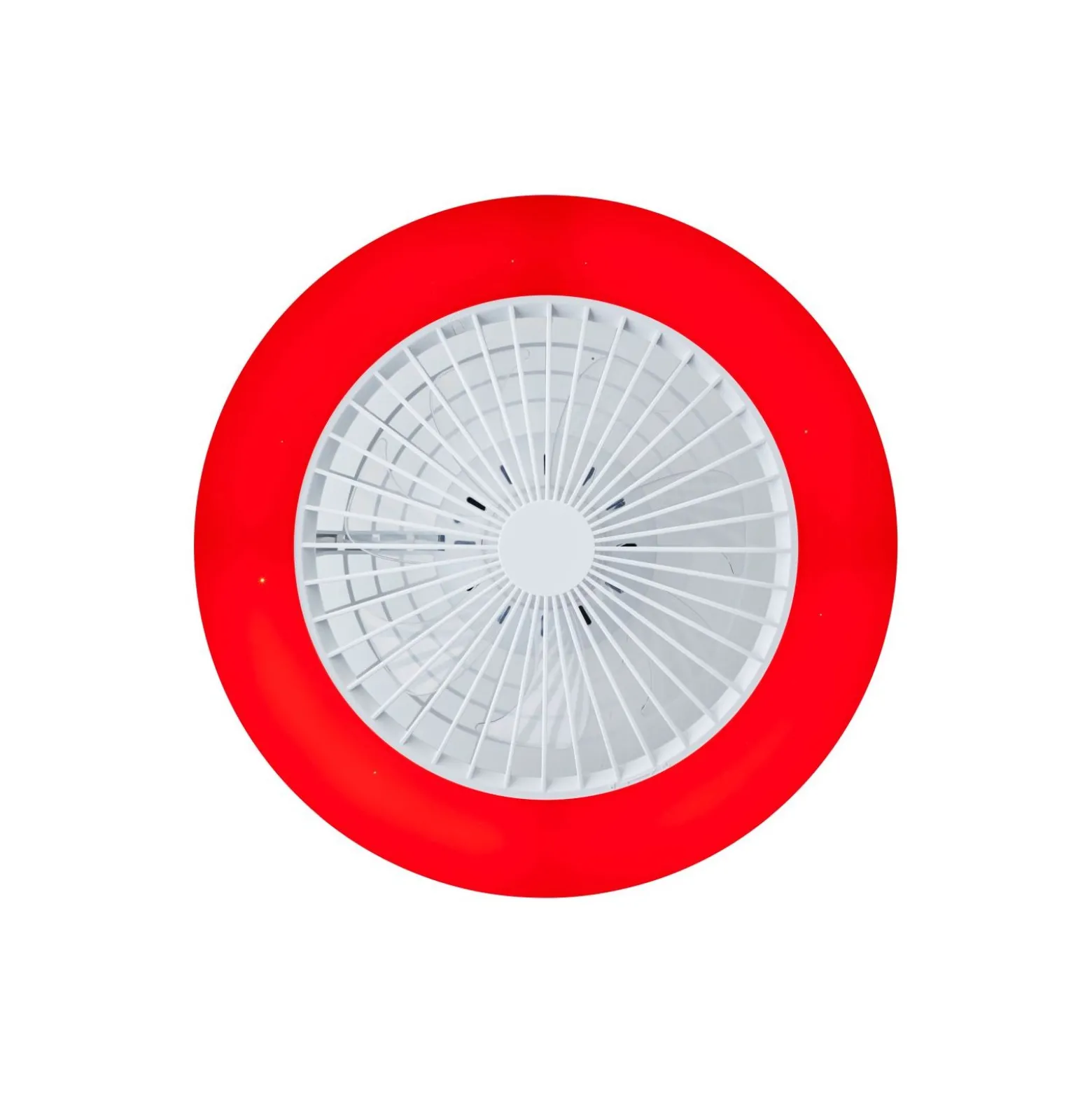 Brilliant Salerno Takfläkt Plast Metall Vit 36W 4700lm - 830-865 CCT+RGB | 485mm - Fjärrkontroll Dimbar