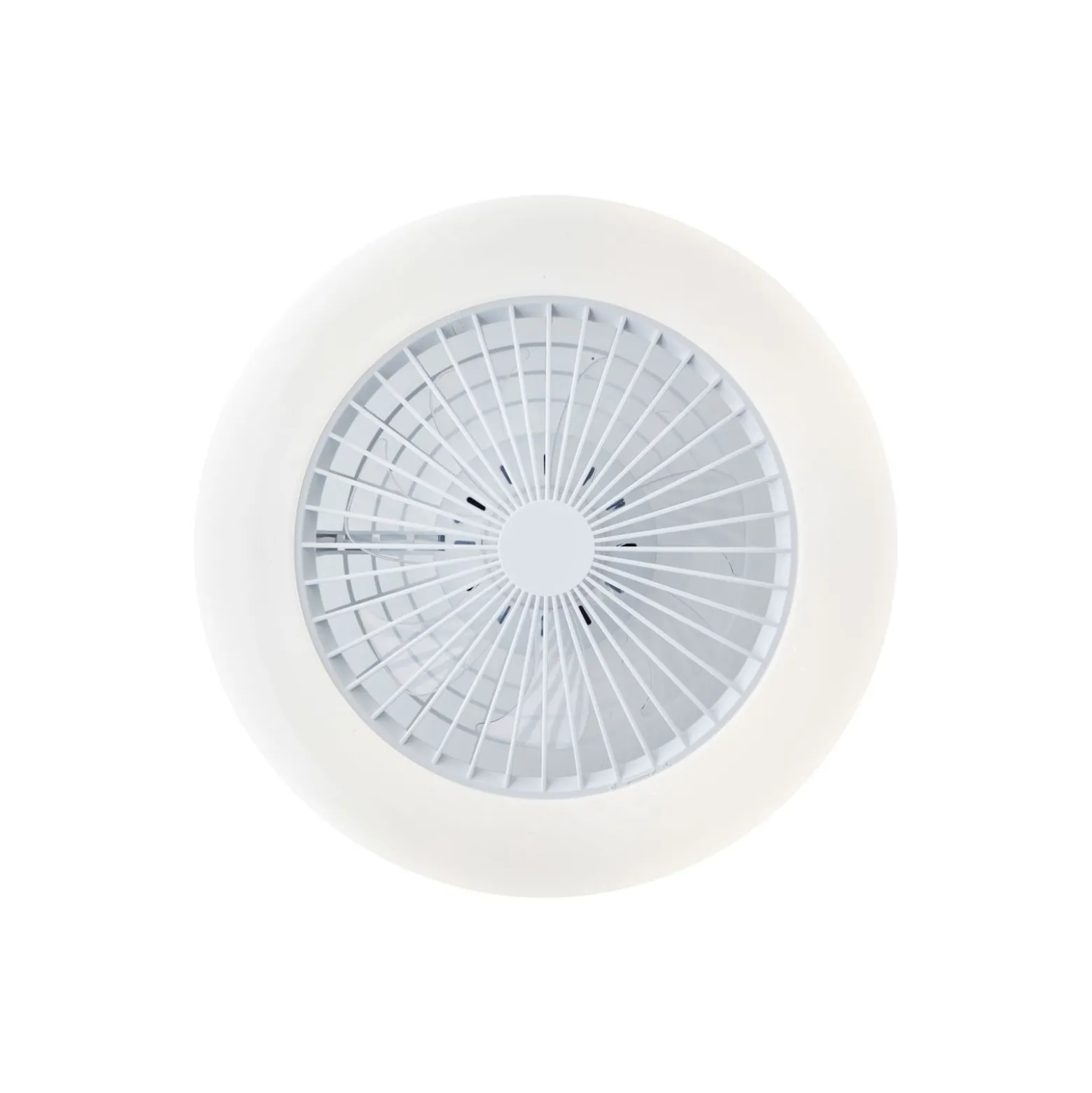 Brilliant Salerno Takfläkt Plast Metall Vit 36W 4700lm - 830-865 CCT+RGB | 485mm - Fjärrkontroll Dimbar