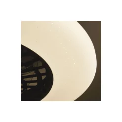 Brilliant Salerno Takfläkt Plast Svart 54W 6800lm - 830-865 CCT+RGB | 577mm - Fjärrkontroll Dimbar