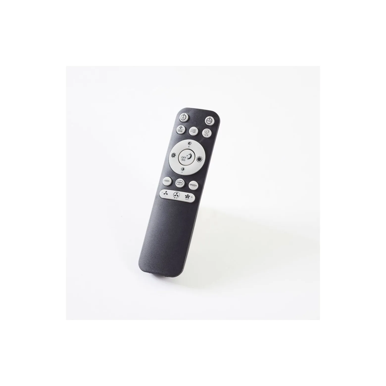 Brilliant Slimline Takfläkt Plast Metall Beige Svart 36W 4700lm - 830-865 CCT+RGB | 490mm - Fjärrkontroll Dimbar