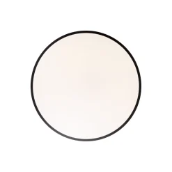 Brilliant Slimline Taklampa Metall Plast Vit Svart 58W 6800lm - 830-865 CCT | 490mm - Fjärrkontroll Dimbar