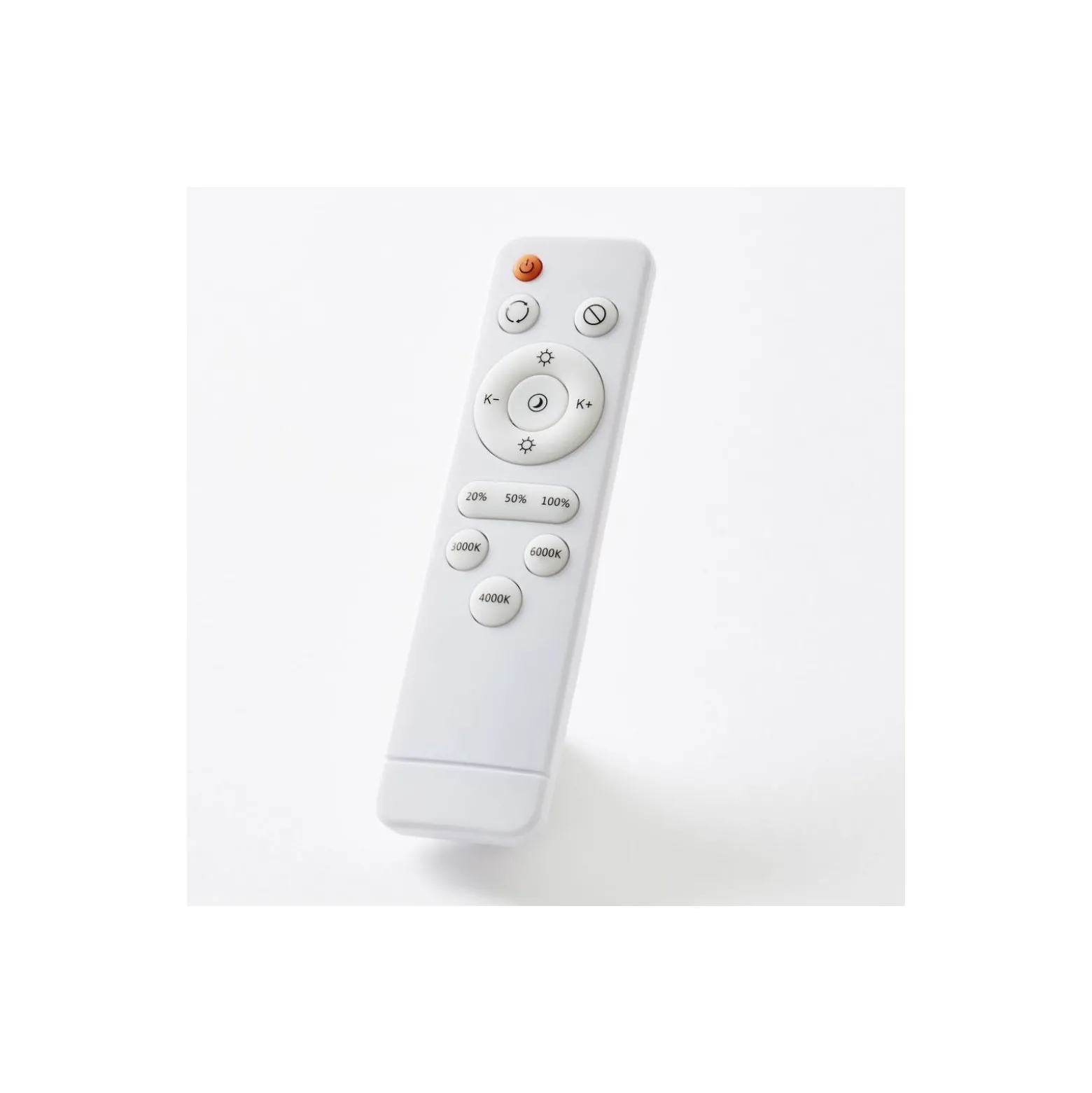Brilliant Slimline Taklampa Metall Plast Vit Svart 58W 6800lm - 830-865 CCT | 490mm - Fjärrkontroll Dimbar