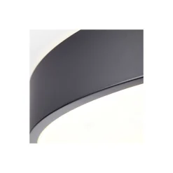 Brilliant Slimline Taklampa Metall Plast Vit Svart 58W 6800lm - 830-865 CCT | 490mm - Fjärrkontroll Dimbar