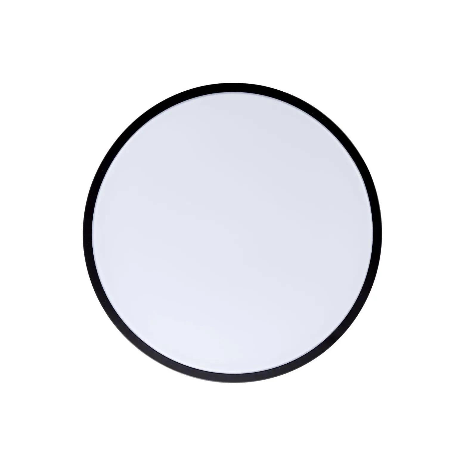 Brilliant Slimline Taklampa Metall Plast Svart Vit 22W 2400lm - 830 Varm Vit | 330mm