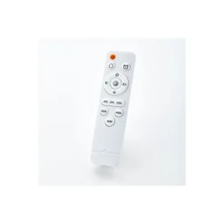 Brilliant Slimline Taklampa Metall Trä Plast Trä Vit 34W 3800lm - 830-865 CCT | 500mm - Fjärrkontroll Dimbar