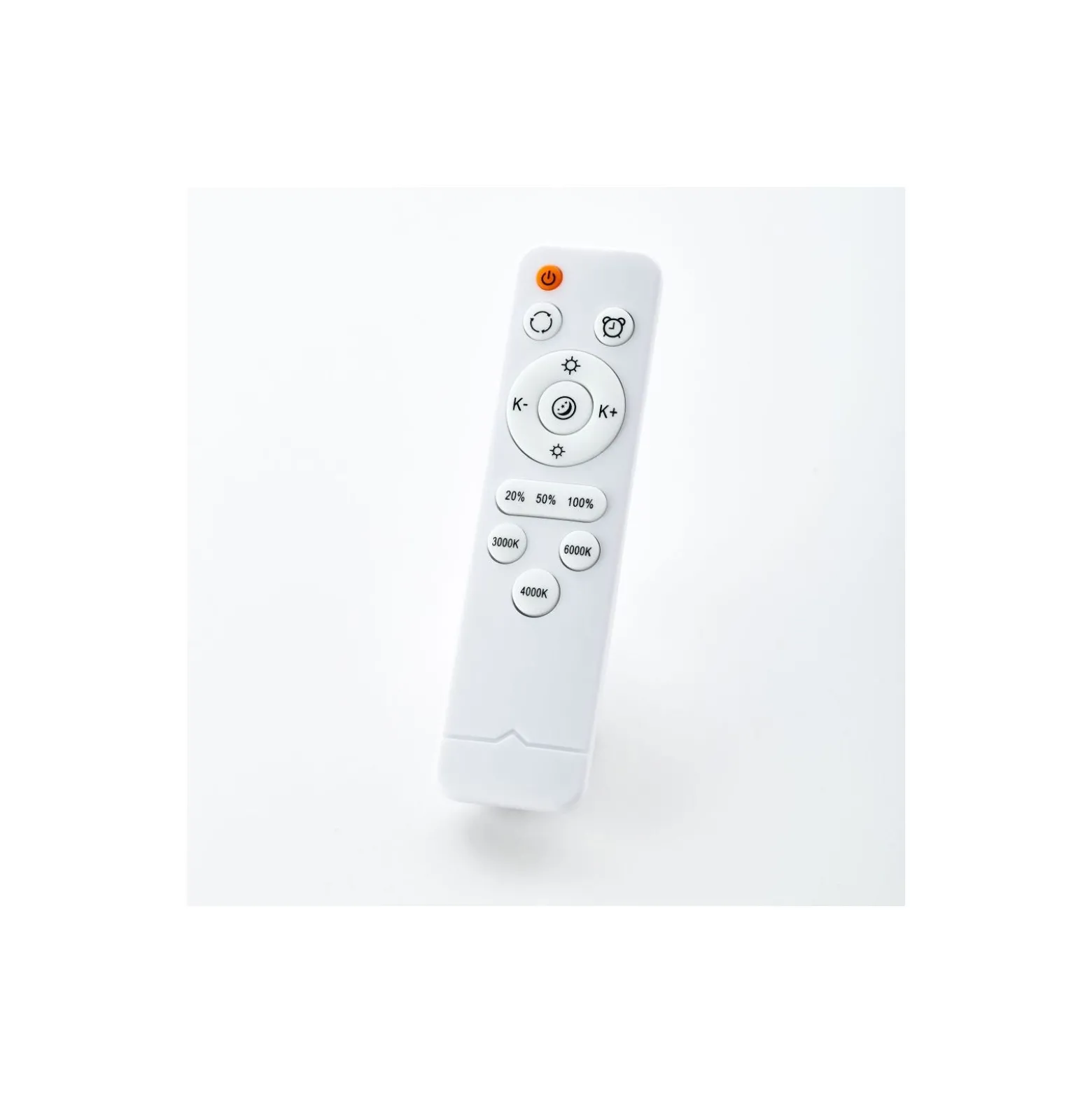 Brilliant Slimline Taklampa Metall Trä Plast Trä Vit 34W 3800lm - 830-865 CCT | 500mm - Fjärrkontroll Dimbar