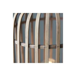 Brilliant Stolpebelysning Trärow Metall Bambu Brun | 450mm - Passande för 1x E27