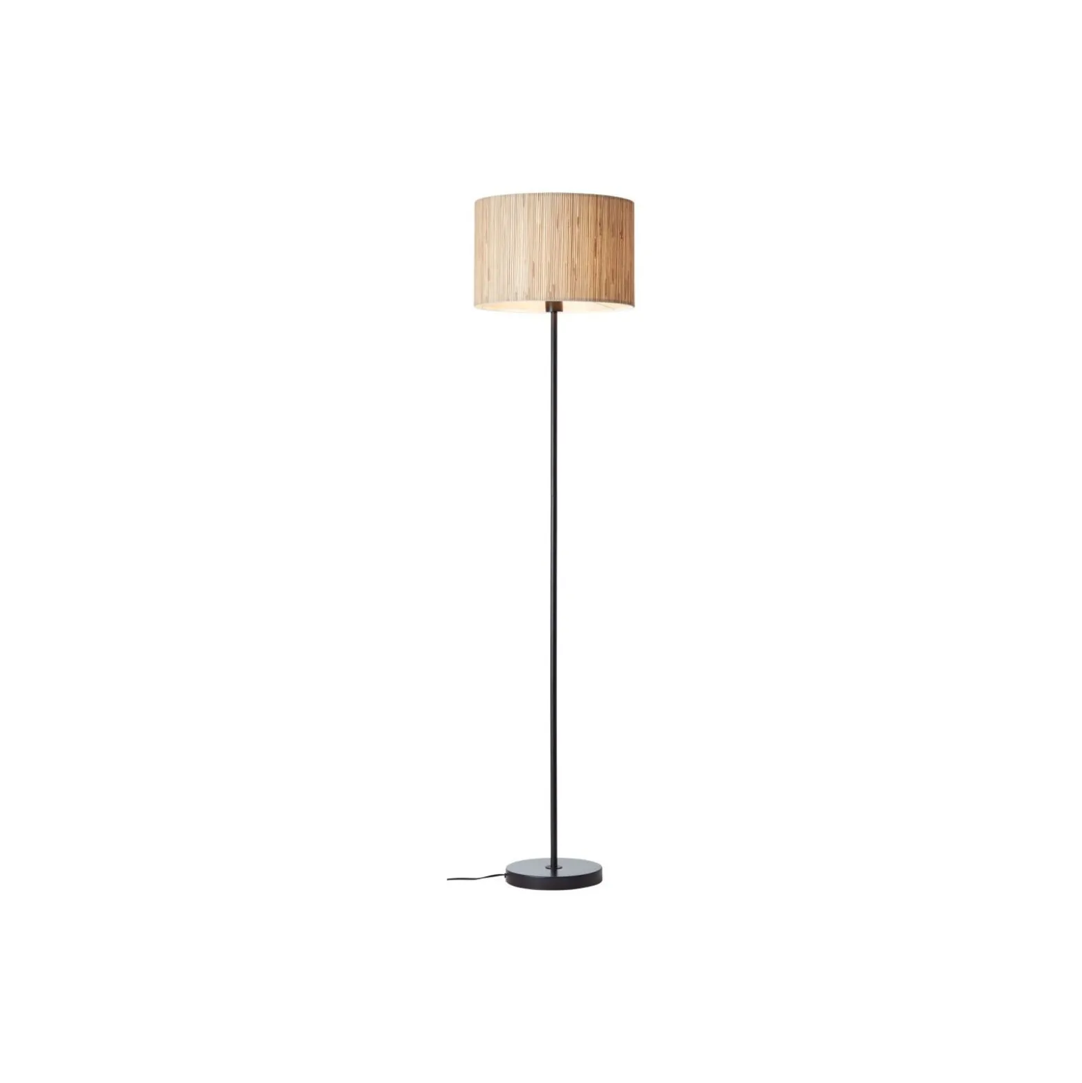 Brilliant Stolpebelysning Wimea Metall Svart Beige | 380mm - Passande för 1x E27