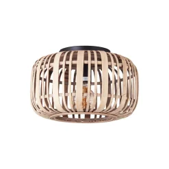 Brilliant Trärow Taklampa Metall Bambu Brun | 320mm - Passande för 1x E27