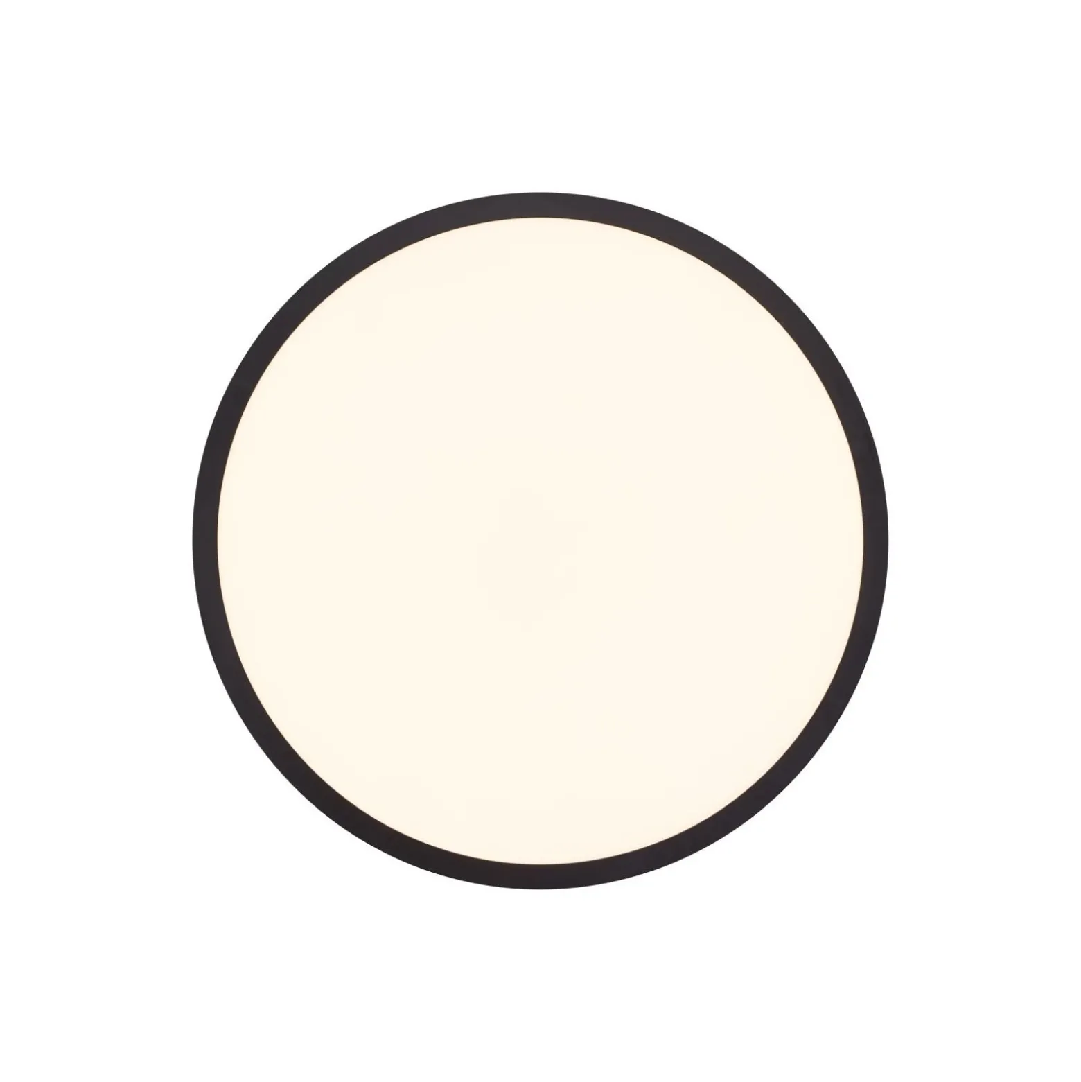 Brilliant Tuco Taklampa Plast Svart Vit 32W 3900lm - 830-865 CCT | 500mm - Fjärrkontroll Dimbar