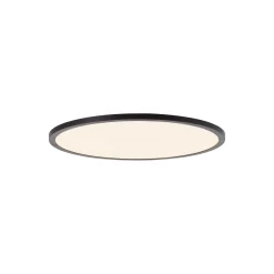 Brilliant Tuco Taklampa Plast Svart Vit 32W 3900lm - 830-865 CCT | 500mm - Fjärrkontroll Dimbar