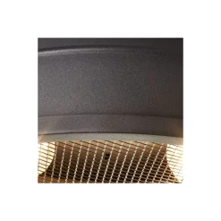 Brilliant Zois Taklampa Metall Svart | 420mm - Passande för 2x E27