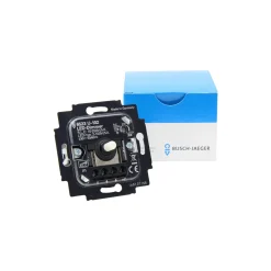 Busch-Jaeger 6523U-102 Rotary LED Dimmer 6512-0-0334 2W -100W 50/60Hz