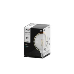 Calex Smart Tuya Wifi E27 Globe Filament 7.5W 1055lm - 818-830 Justerbar Vit | Dimbar - Ersättare 75W