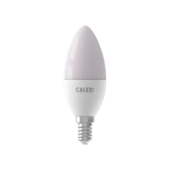 Calex Smart Tuya Wifi E14 Kronljus 5W 470lm - 822-840 Justerbar Vit | RGBW - Dimbar - Ersättare 40W