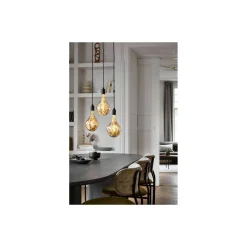 Calex XXL Organic Evo Champagne LED E27 Filament 6W 100lm- 818 Extra Varm Vit | Dimbar