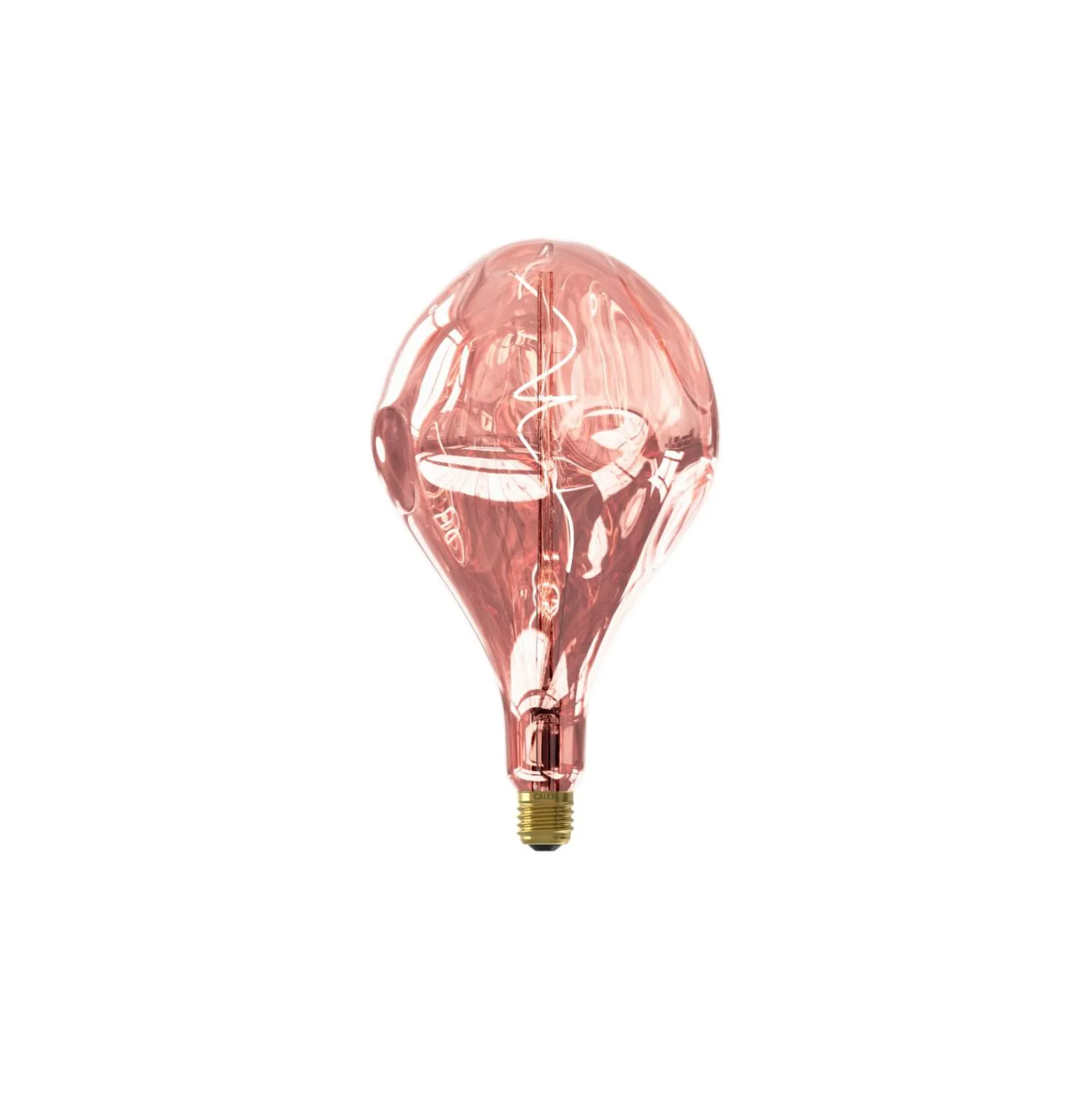 Calex XXL Organic Evo Rose LED E27 Filament 6W 80lm- 818 Extra Varm Vit | Dimbar
