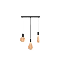 Calex XXL Royal Guld Komplett set - Including 3 XXL Lampas + Cordset Rektangulär bas