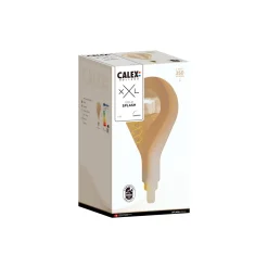 Calex XXL Splash Guld LED E27 Filament 3W 250lm- 822 Extra Varm Vit | Dimbar