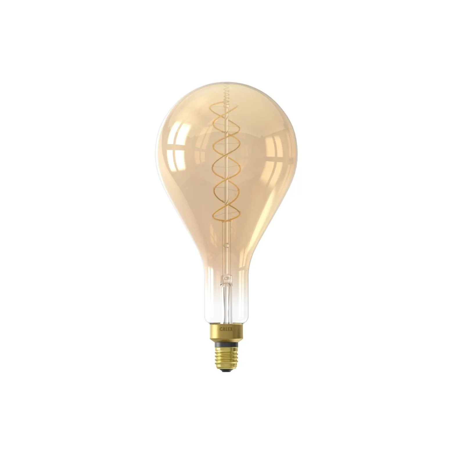 Calex XXL Splash Guld LED E27 Filament 3W 250lm- 822 Extra Varm Vit | Dimbar