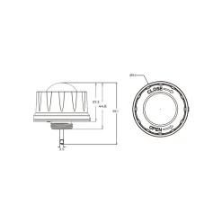 Cosmicnode Integrated PIR Sensor & Kontroller För Highbay