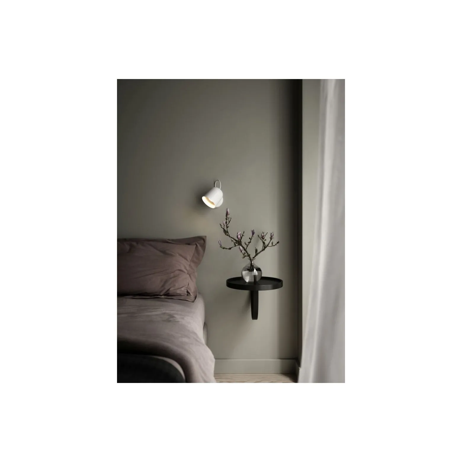DFTP by Nordlux Angle Vägglampa Metall Grå | Passande för GU10