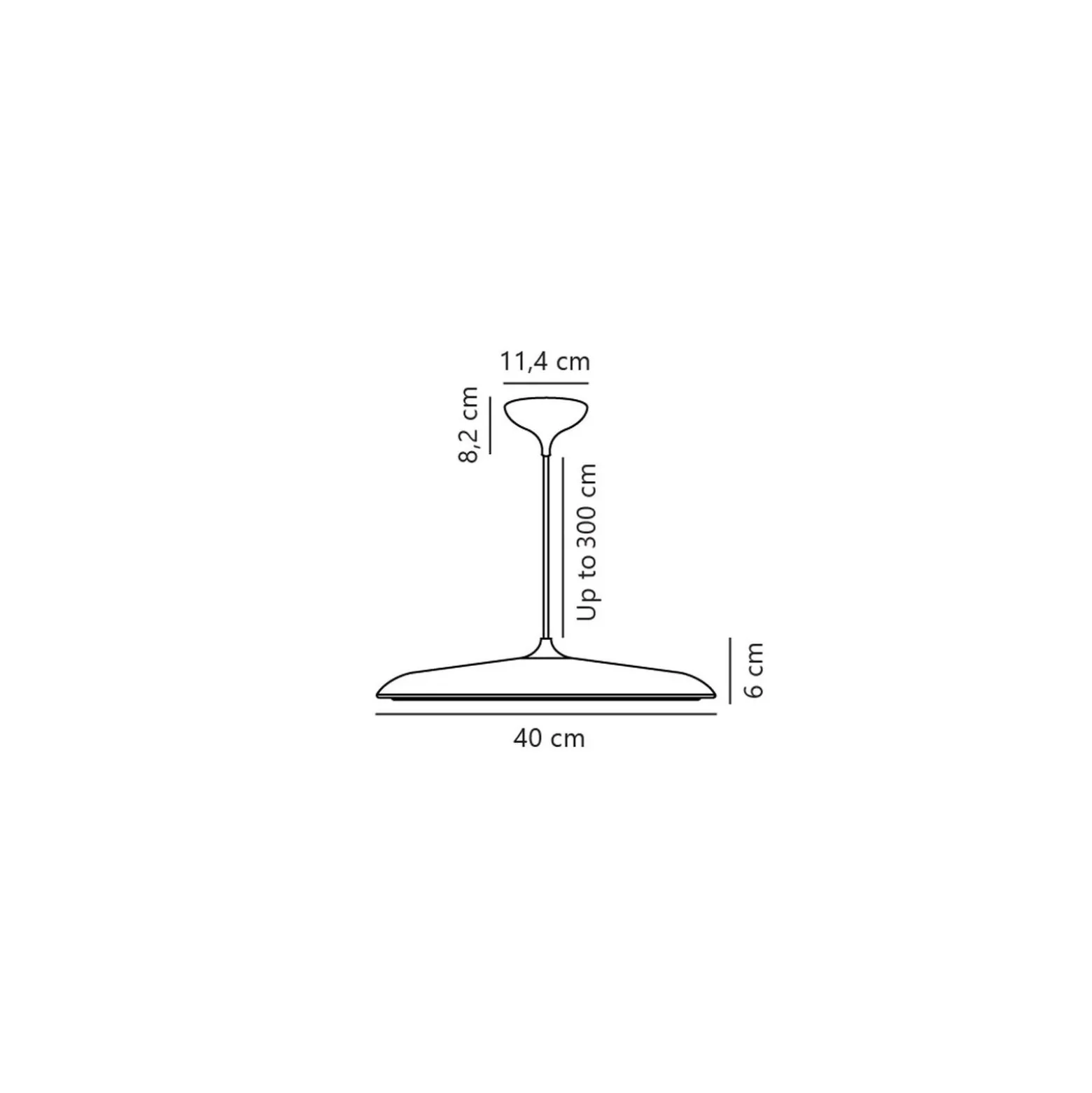 DFTP by Nordlux Artist 40 Pendellampa Metall Svart 25W 2300lm - 930 Varm Vit | Bästa Färgåtergivning - Dimbar