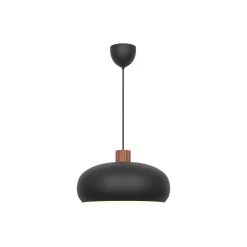 DFTP by Nordlux Aurelio Pendellampa Metall och Trä Svart | 420mm - Passande för E27