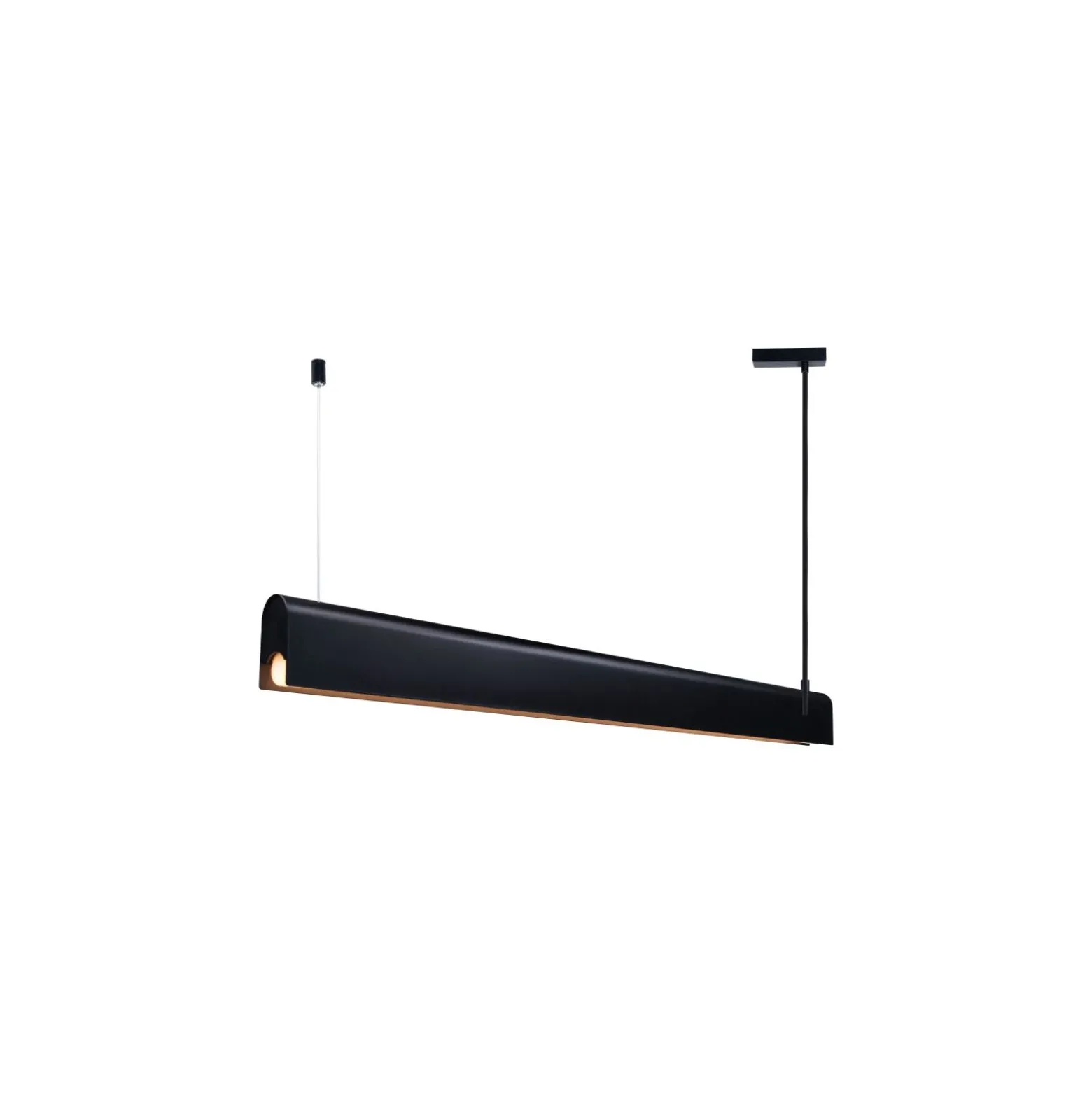 DFTP by Nordlux Beau 100 Pendellampa Metall Svart 15W 1500lm - 827 Extra Varm Vit | Dimbar