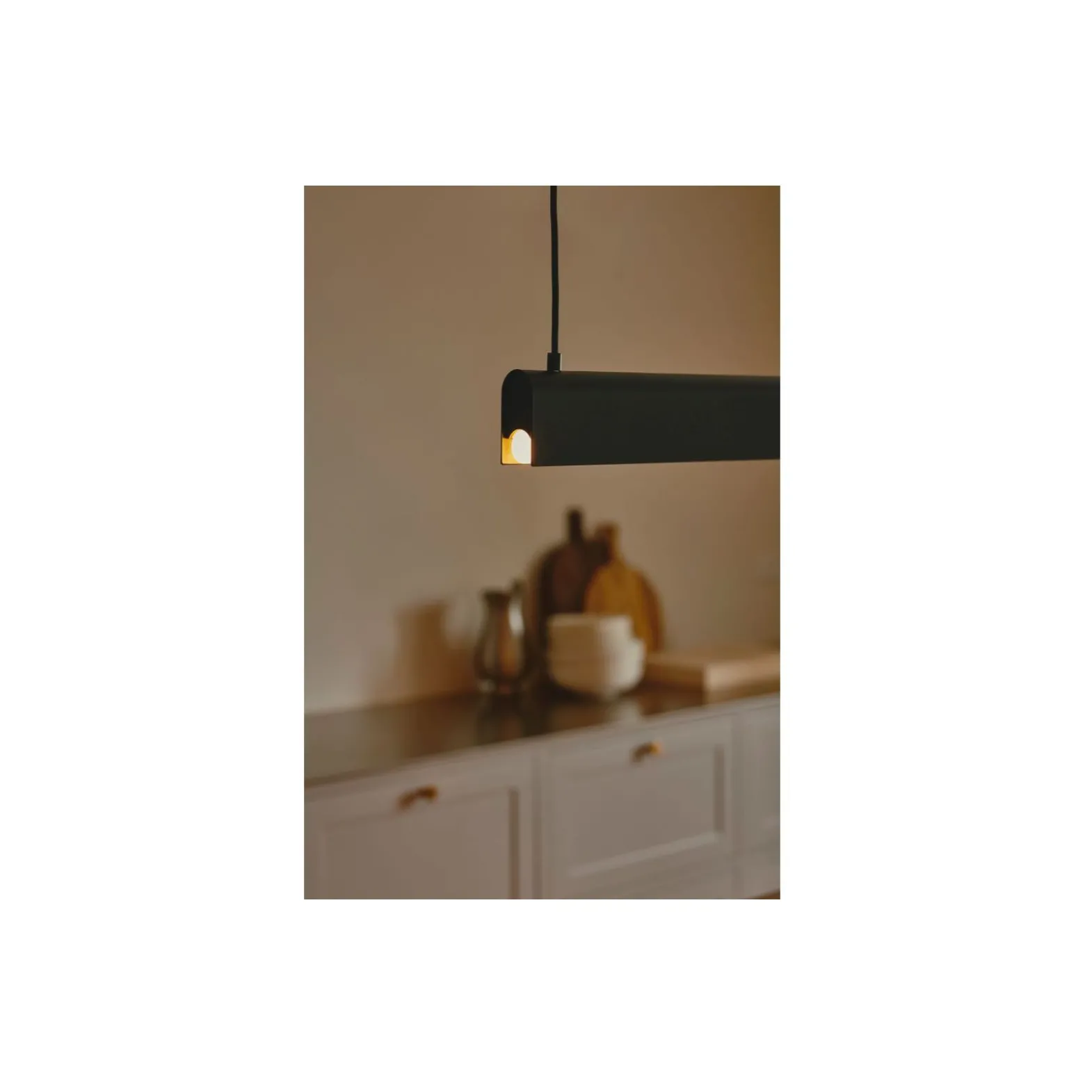 DFTP by Nordlux Beau 100 Pendellampa Metall Svart 15W 1500lm - 827 Extra Varm Vit | Dimbar