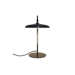 DFTP by Nordlux Bordslampa Artist Metall Svart 15W 1100lm - 930 Varm Vit | Bästa Färgåtergivning