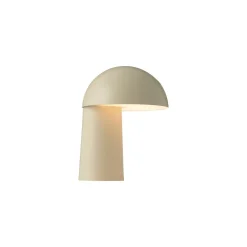 DFTP by Nordlux Bordslampa Faye Metall Beige 1W 300lm - 827 Extra Varm Vit | 173mm - Touch Dimbar
