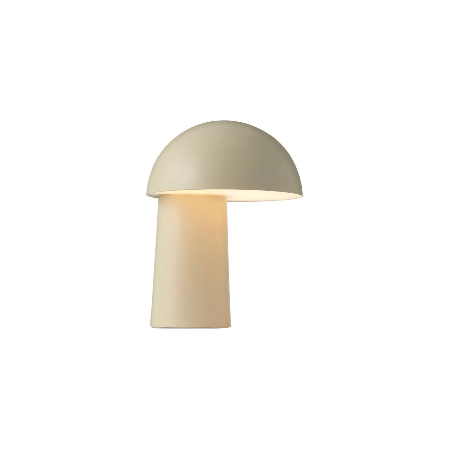 DFTP by Nordlux Bordslampa Faye Metall Beige 1W 300lm - 827 Extra Varm Vit | 173mm - Touch Dimbar