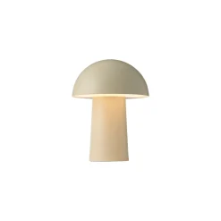 DFTP by Nordlux Bordslampa Faye Metall Beige 1W 300lm - 827 Extra Varm Vit | 173mm - Touch Dimbar