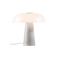 DFTP by Nordlux Bordslampa Glossy Marmor och Glas Vit | 320mm - Passande för 1x E27