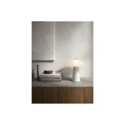 DFTP by Nordlux Bordslampa Glossy Marmor och Glas Vit | 320mm - Passande för 1x E27
