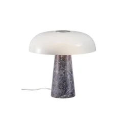 DFTP by Nordlux Bordslampa Glossy Marmor och Glas Grå | 320mm - Passande för 1x E27