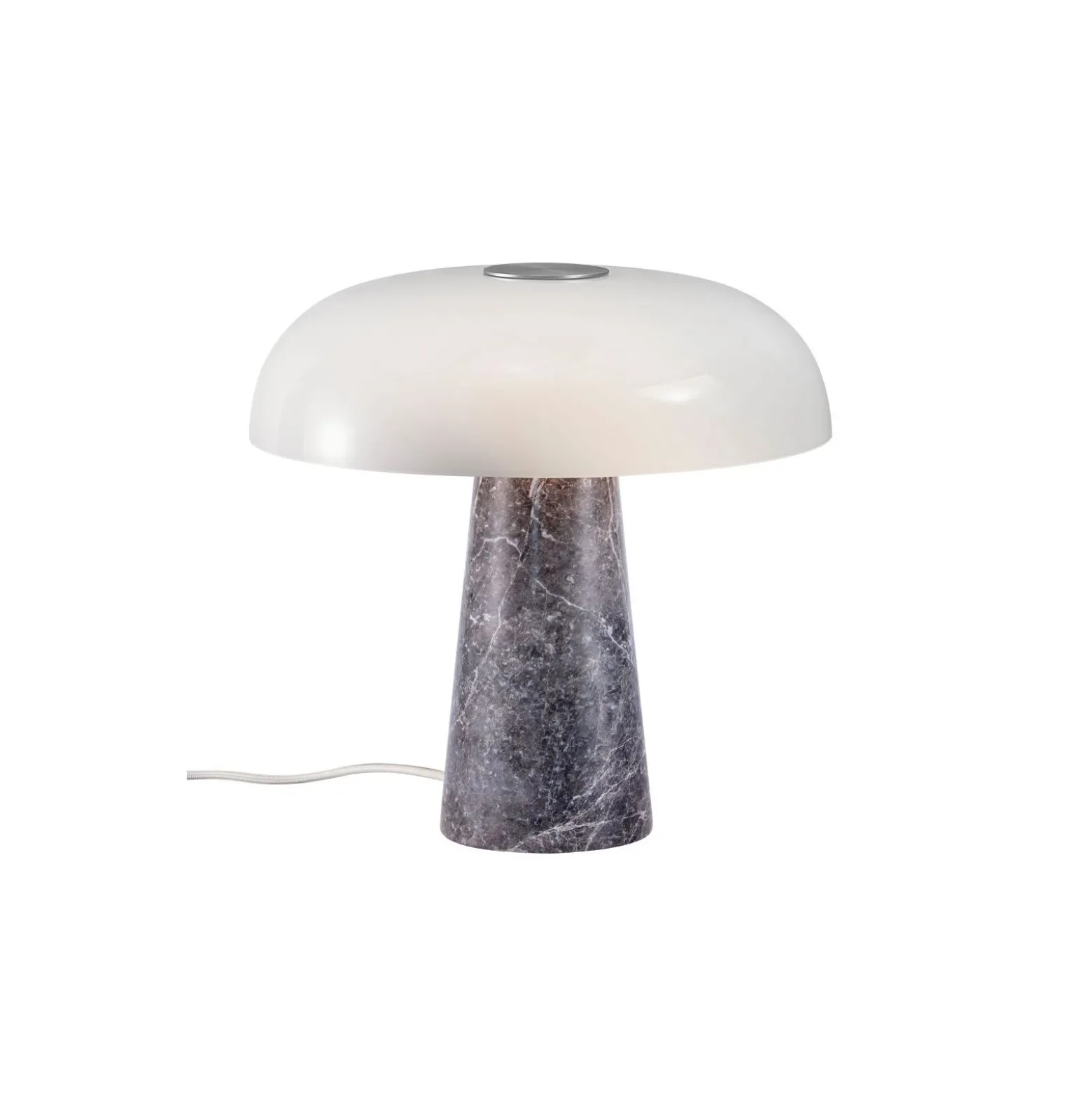DFTP by Nordlux Bordslampa Glossy Marmor och Glas Grå | 320mm - Passande för 1x E27