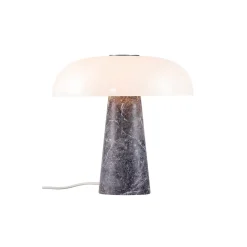 DFTP by Nordlux Bordslampa Glossy Marmor och Glas Grå | 320mm - Passande för 1x E27