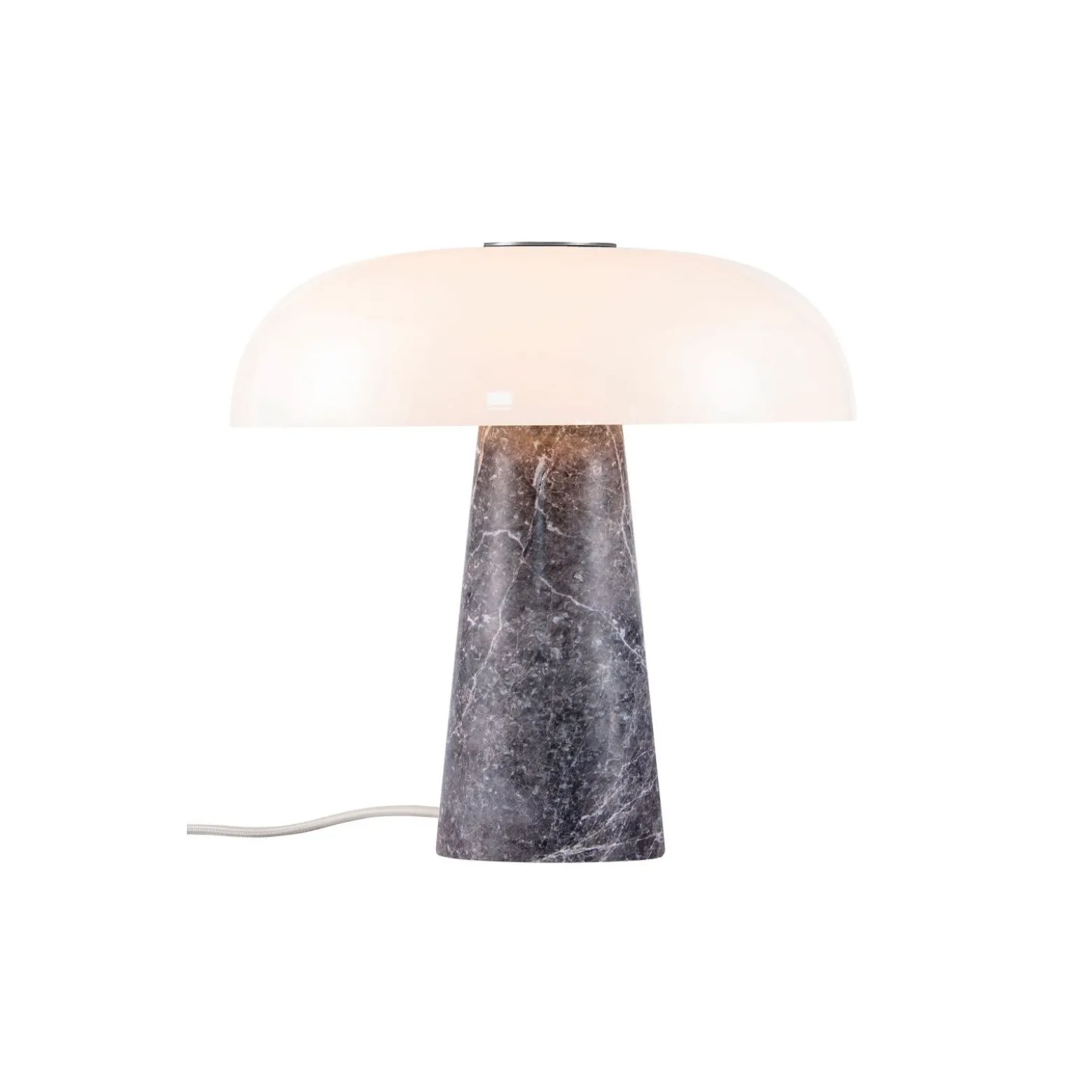 DFTP by Nordlux Bordslampa Glossy Marmor och Glas Grå | 320mm - Passande för 1x E27